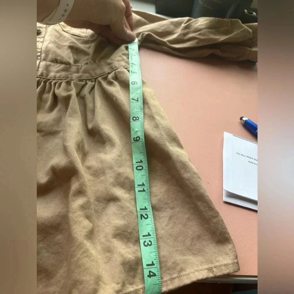 Khaki Ralph Lauren Shirt Dress size 5